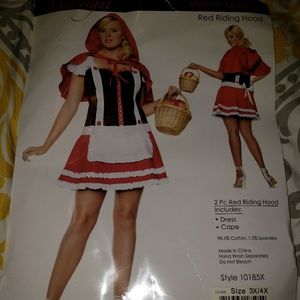 Halloween costume Little Red Riding Hood